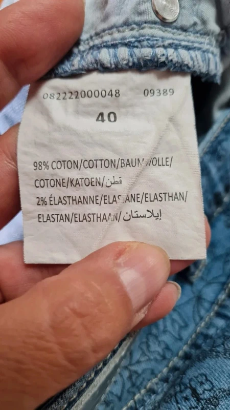 Jeans imprimé taille basse Kookai T40 - photo numéro 9