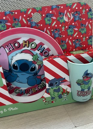 Set vaisselle enfant, brand: Stitch, condizioni: Ottime, taglia: Prematuri, fino a 44 cm, €5.00, €5.95 include la Protezione acquisti