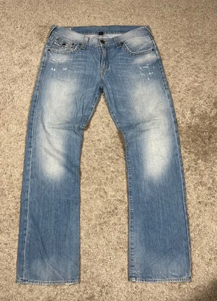 True Religion vintage Baggy/ Flared Jeans Größe 34 L - XL, brand: True Religion, condizioni: Ottime, taglia: L, €55.00, €58.45 include la Protezione acquisti