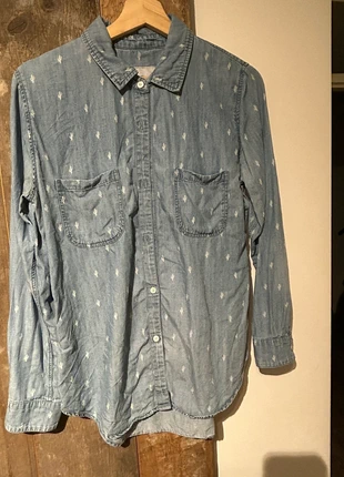 Mooie kwaliteit spijkerblouse, merk: Rails, staat: Heel goed, maat: M / 38 / 10, € 12,50, € 13,83 inclusief Kopersbescherming