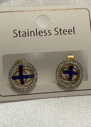 Stud Earrings Tarnish Free, brand: no brand, condition: New with tags, £5.99, £6.99 includes Buyer Protection