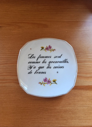 Assiette décorative humoristique, marque: Vintage, état: Satisfaisant, 3,00 €, 3,85 € Protection acheteurs incluse