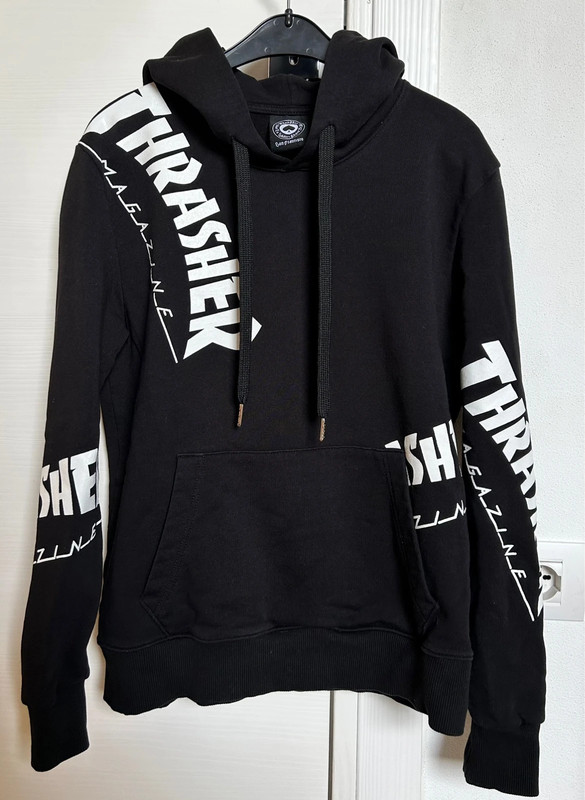 Thrasher on sale felpa nera