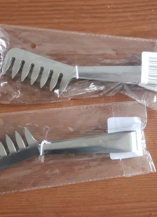 2 pince de service à pâtes en acier inoxydable pour spaghetti, pâtisserie, zustand: Neu, mit Etikett, 4,00 €, 4,90 € inklusive Vinted-Käuferschutz