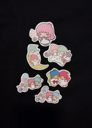 6 stickers autocollants Little Twin Stars Kiki Lala, marke: Sanrio, zustand: Neu, 1,50 €, 2,28 € inklusive Vinted-Käuferschutz