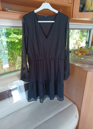 Robe pretanière langue manche en voile, merk: Kiabi, staat: Nieuw zonder prijskaartje, maat: XXL / 44 / 16, € 5,00, € 5,95 inclusief Kopersbescherming