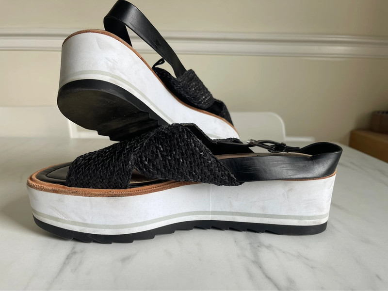 Zara online platform sandals