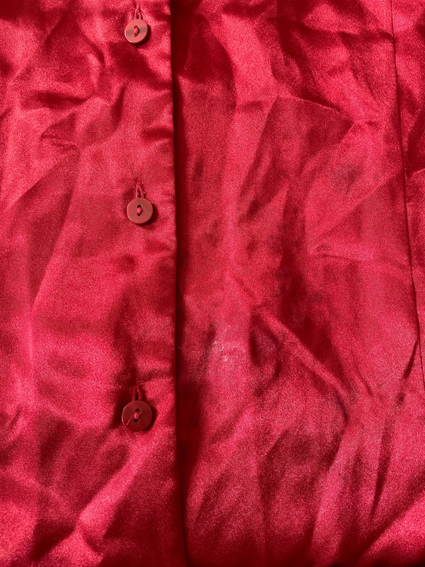 Red Satin button up 3