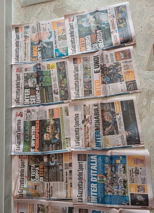Giornali vintage gazzetta del mezzogiorno del triplete fantastica inter accetto proposte di prezzo, condizioni: Nuovo senza cartellino, €1.00, €1.75 include la Protezione acquisti