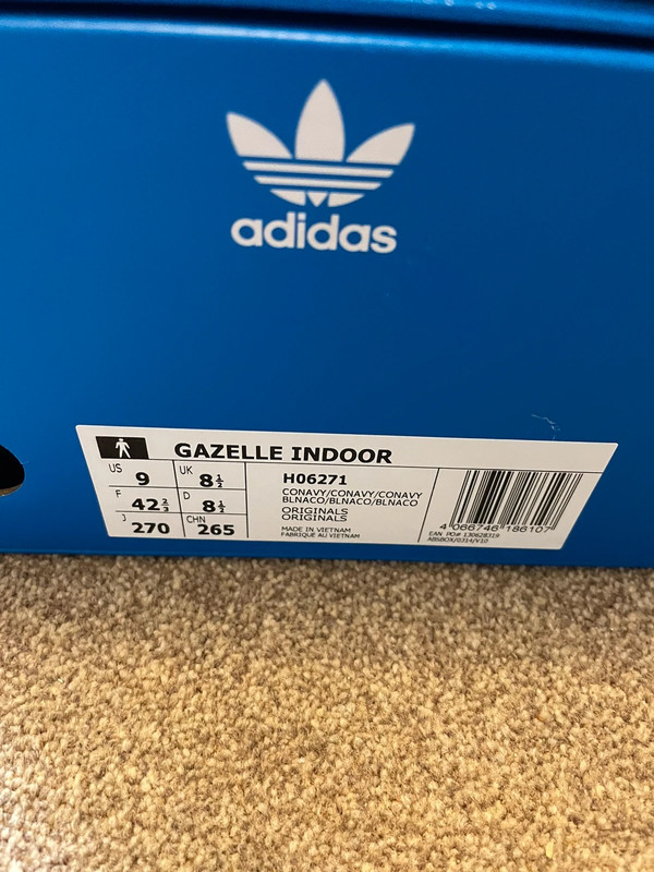 Adidas gazelle indoor trainer 1
