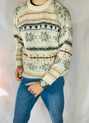 Pull Mission Vintage Col Rond 2000s - Laine - L, marque: Vintage, état: Très bon état, taille: L, 19,90 €, 21,60 € Protection acheteurs (Pro) incluse