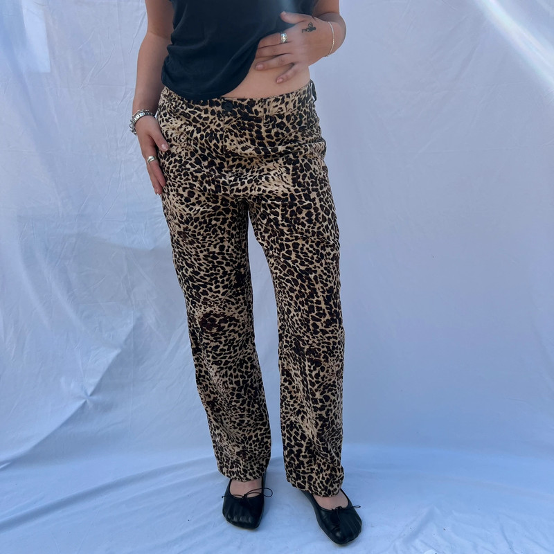 Vintage Leopard Pants 3