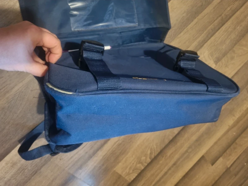 Cartable / Sac d'école Harry Potter, Hogwarts / Poudlard bleu marine - photo numéro 9