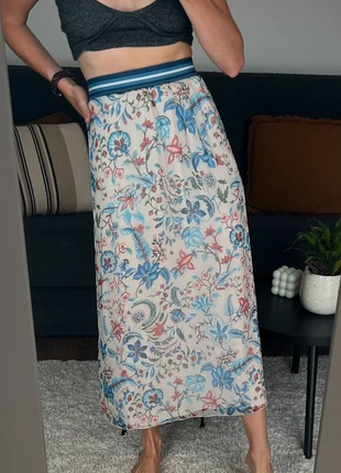 Jupe mi longue , marca: Vintage, estado: Muito bom, tamanho: XL / 42 / 14, €6.00, €7.00 inclui Proteção do Comprador Pro