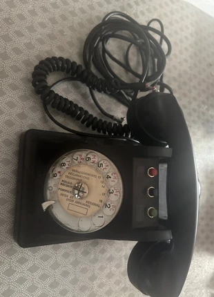 Téléphone vintage Bakélite noir, marque: Noir, état: Satisfaisant, 25,00 €, 26,95 € Protection acheteurs incluse