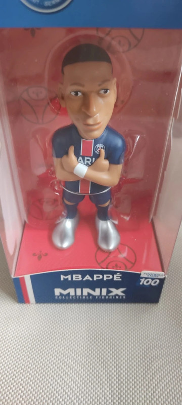 Minix PSG Paris Saint-Germain Figurine Kylian Mbappe n.100 