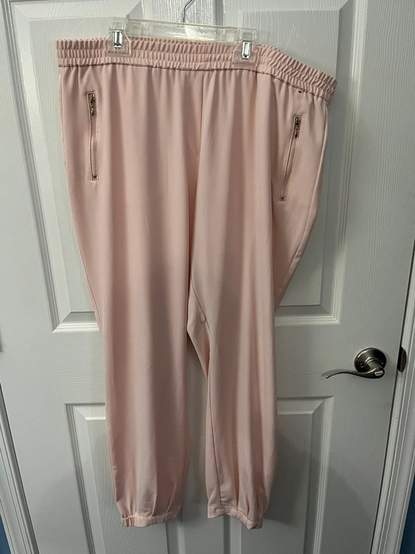 New York & Co size XL light peach color jogger pants 2