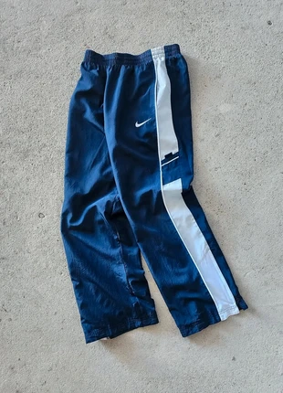 Nike Track Pants Vintage 00s Solo Swoosh Y2K Streetwear Premium Vintage - Navy Blue & Gray, marque: Nike, état: Très bon état, taille: M, 35,00 €, 37,45 € Protection acheteurs incluse