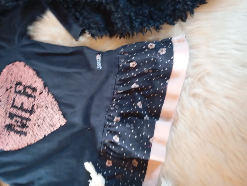 Gros Lot fille rentree 18/24 mois 💖 t-shirt terre de marin legging lupilu boléro idexe bottes Disney - photo numéro 11