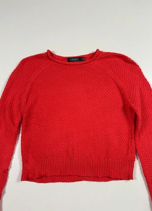Pull rouge vif – Lauren Ralph Lauren – Taille M, marca: Ralph Lauren, estado: Muito bom, tamanho: M / 38 / 10, €15.00, €16.45 inclui Proteção do Comprador Pro