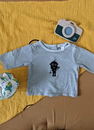 Tee shirt 1 mois kitchoun , brand: Kitchoun, condition: Very good, size: Up to 1 month / 50 cm, €1.00, €1.75 includes Buyer Protection