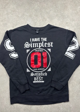 Pull sweat imprimé Vintage homme - Taille S - Noir, marke: Vintage Dressing, zustand: Sehr gut, größe: S, 2,00 €, 2,80 € inklusive Vinted-Käuferschutz