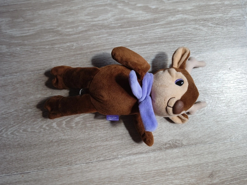 Peluche cerf milka