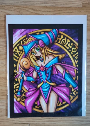 Yugioh Dark Magician Girl Print, brand: Yu-Gi-Oh!, condition: New with tags, £8.00, £9.10 includes Buyer Protection