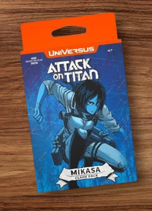 Universus Attack on Titan: Battle for Humanity Clash Deck Mikasa, marque: Attack On Titan, état: Neuf avec étiquette, 22,00 €, 23,80 € Protection acheteurs incluse