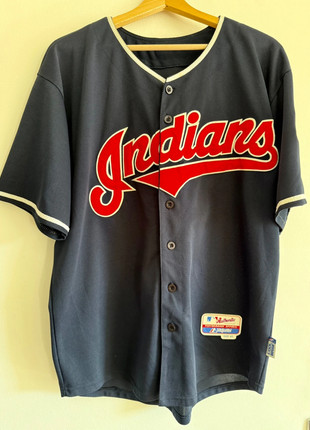 Maillot baseball Lindor - Indians Cleveland, marque: Majestic, état: Très bon état, taille: 40 cm, 44,99 €, 47,94 € Protection acheteurs incluse