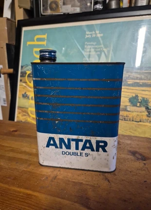 Vintage Antar Oil Can – SAE Motor Oil – Collectible Petroliana Automobilia, marca: antar, estado: Muy bueno, 12,00 €, 13,30 € Protección al comprador incluida