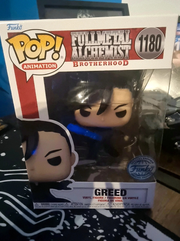 Funko Pop! Fullmetal Alchemist: Brotherhood - Greed #1180