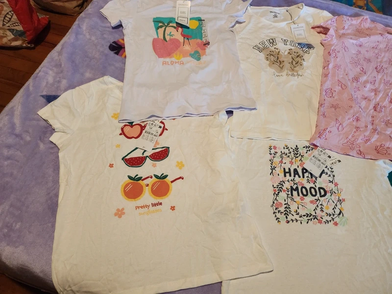 Lot de 6 Tee-shirts mc - photo numéro 2