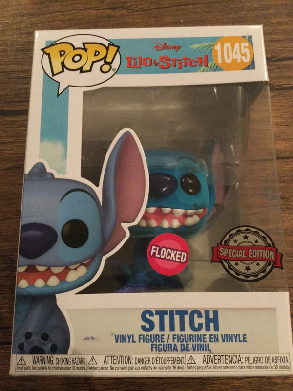 Stitch Disney Lilo & Stich Funko POP! Flocked Special Edition