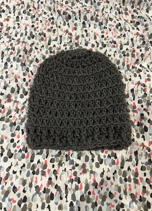 Handmade Dark Grey Chunky Crochet Beanie Hat – Unisex, brand: List without brand, condition: New without tags, size: One size, £7.50, £8.58 includes Buyer Protection