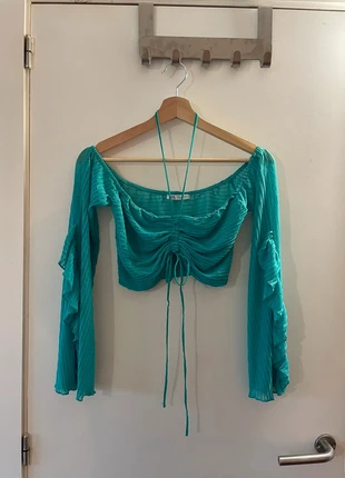 top turquesa zara, brand: Zara, condition: Very good, size: S / 36 / 8, €7.00, €8.05 includes Buyer Protection