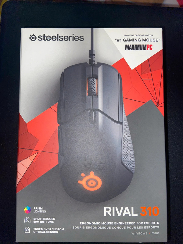 Souris SteelSeries RIVAL 310 ERGONOMIC MOUSE