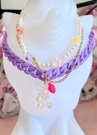 Kawaii Teddy Bear necklace, marca: Lolita, estado: Nuevo sin etiquetas, 5,00 €, 5,95 € Protección al comprador incluida