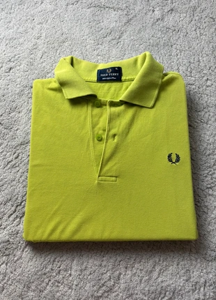 Polo Fred Perry 100% coton vert logo brodé noir taille XL, merk: Fred Perry, staat: Heel goed, maat: XL, € 15,00, € 16,45 inclusief Kopersbescherming