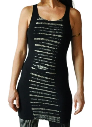 Tie-Dye langes Top Stretchkleid Batik Minikleid von Regenbogenschwarz, marke: regenbogenschwarz, zustand: Sehr gut, größe: S / 36 / 8, 21,00 €, 22,25 € inklusive Vinted-Käuferschutz