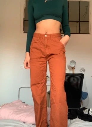 Pantalon marron/orange y2k/vintage, état: Très bon état, taille: XS / 34 / 6, 8,00 €, 9,10 € Protection acheteurs incluse