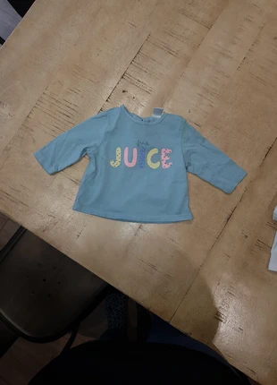 T-shirt manche longue 3 mois , merk: Tex Baby, staat: Goed, maat: 1-3 maanden / 56 cm, € 1,00, € 1,75 inclusief Kopersbescherming