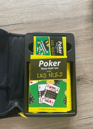 Poker pour les nuls + Jeu de poker, merk: Pour les nuls, staat: Heel goed, € 10,00, € 11,20 inclusief Kopersbescherming
