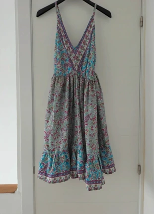 Vestido bohemio estampado floral - Talla única, brand: Local, condizioni: Ottime, taglia: Taglia unica, €8.50, €9.63 include la Protezione acquisti