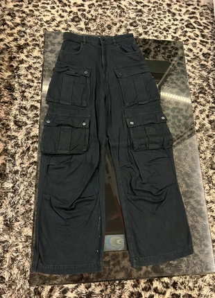 Waxed wax coated beschichtete jeans cargo hose opium playboi carti avant garde archive y2k vintage, marke: Opium, zustand: Sehr gut, größe: W28 | DE 44, 15,00 €, 16,45 € inklusive Vinted-Käuferschutz