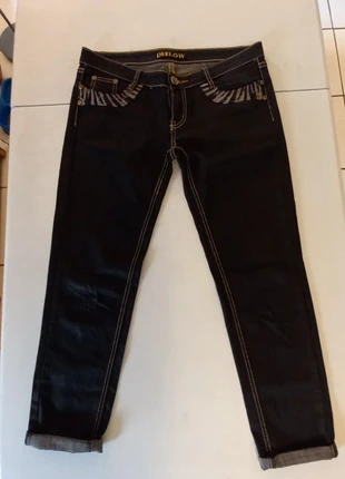 Jeans noir DEELOW 40, état: Bon état, taille: L / 40 / 12, 4,00 €, 4,90 € Protection acheteurs incluse