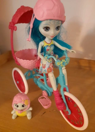 Poupee enchantimals tortue et son velo, marque: Enchantimals, état: Bon état, taille: Taille unique, 12,00 €, 13,30 € Protection acheteurs incluse