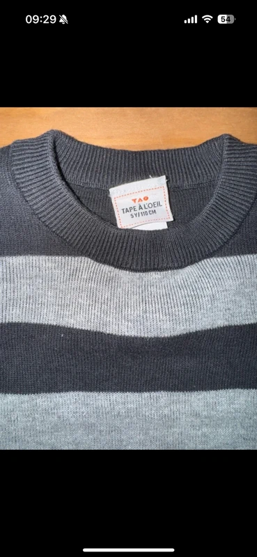 Pull fin garçon - photo numéro 3
