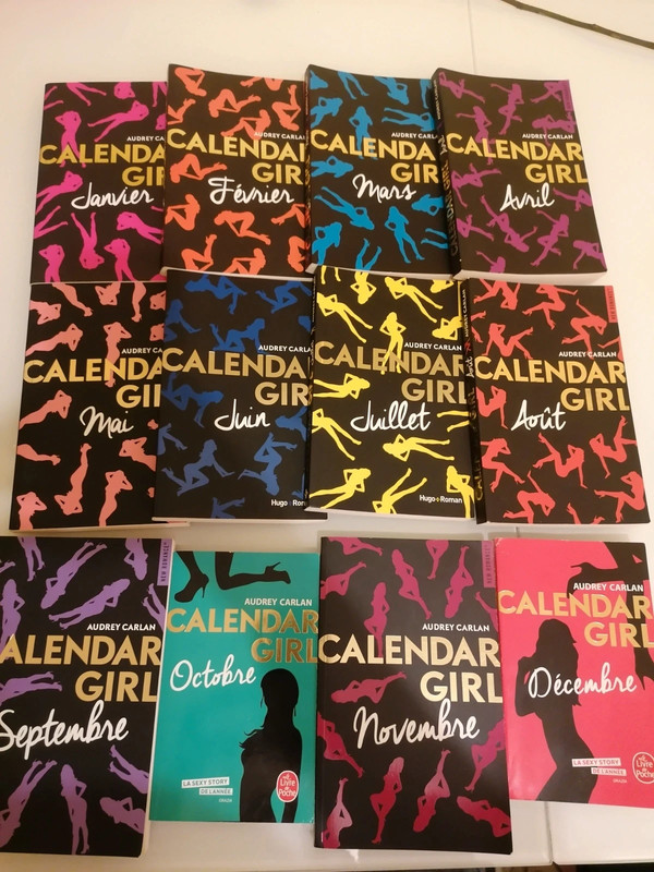 Collection intégrale calendar girl