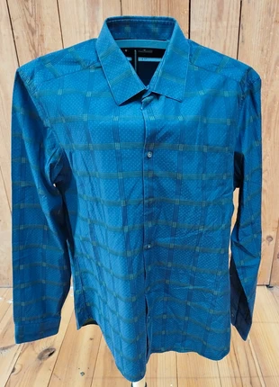 Chemise kenzo slim fit, merk: Kenzo, staat: Heel goed, maat: M, € 9,00, € 10,15 inclusief Kopersbescherming